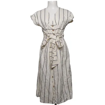 Blusenkleid (Beige, Blau) von Sateen