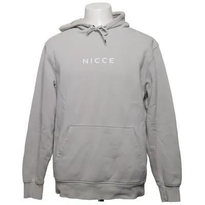 Sweat à capuche (Gris) de Nicce Coton, Polyester