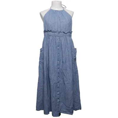 Robe dos-nu (Bleu, Blanc) de Mango Casual Lin