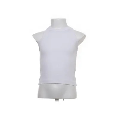 Tank Top (White) from Zara Cotton, Elastane