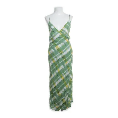 Wikkeljurk (Groen, Meerkleurig) van Massimo Dutti Linnen, Viscose