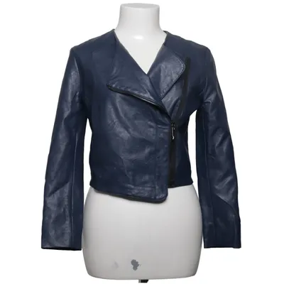 Bikerjacka (Blå) från Carnaby Polyuretan, Viskos