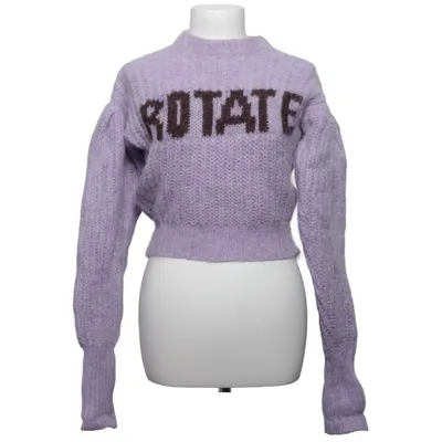 Pull-over (Violet) de ROTATE Birger Christensen Laine d'alpaga, Polyamide