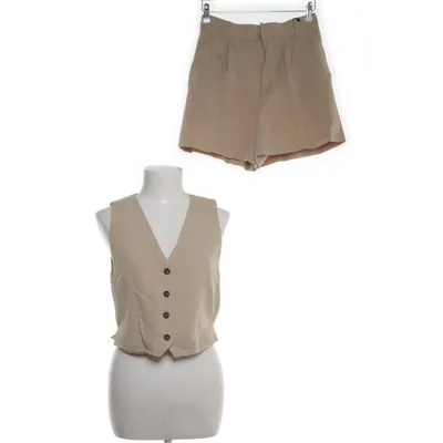 Set (Beige) van Zara Katoen, Linnen, Viscose