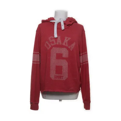 Huvtröja (Röd) från Superdry Bomull, Polyester