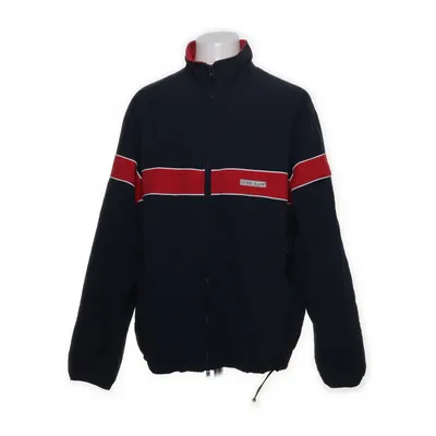 Träningsjacka (Blå, Röd) från Guess Jeans Bomull, Polyester
