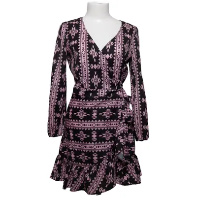 Wikkeljurk (Roze, Zwart) van Kilibbi Katoen, Polyester