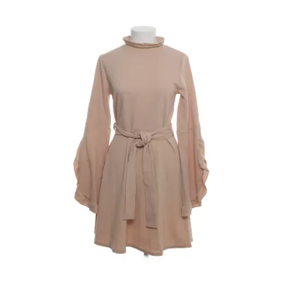 Jurk (Beige) van Boohoo Elastaan, Polyester