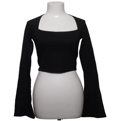 Crop top (Svart) från NA-KD Elastan, Polyester, Viskos