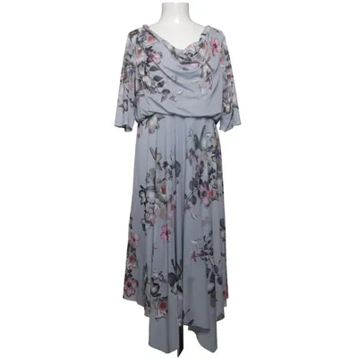 Dress (Gray, Multicolored) from Ulla Popken Elastane, Polyester