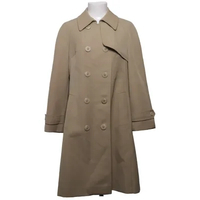 Trench coat (Beige) from Nino Polyester, Viscose, Wool