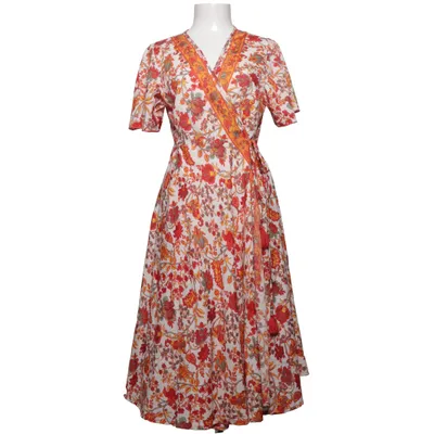 Robe portefeuille (Rouge, Blanc, Multicolore) de Aller Simplement Polyester
