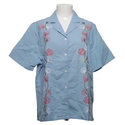 Chemise à manches courtes (Bleu, Multicolore) de Lexington Coton, Lin