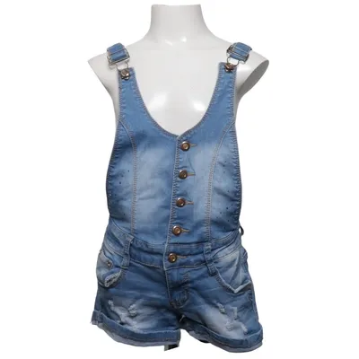 Dungaree shorts (Blue) from Rossa Miss Cotton