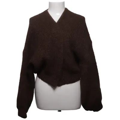Cardigan (Brown) from Lady Politan Acrylic, Polyamide, Viscose, Wool