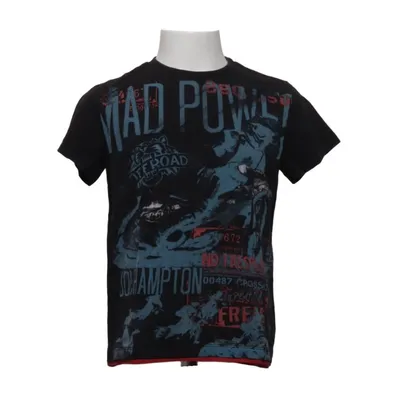 T-shirt (Zwart, Rood, Blauw) van Skills Katoen