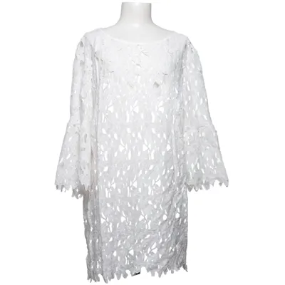 Jurk (Wit) van Zanzea Collection Polyester