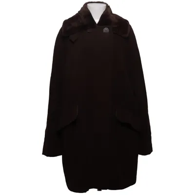 Jas (Bruin) van Daniel Hechter Acetaat, Viscose
