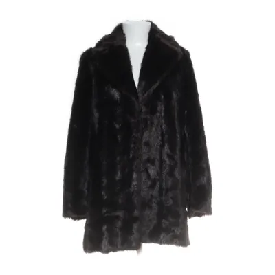 Coat (Brown, Black) from Zara Woman Polyester