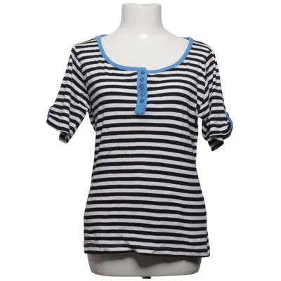 Henley shirt (Black, White, Blue) from Flash Essential Cotton