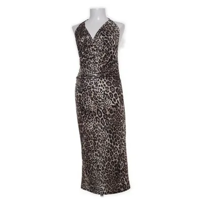 Klänning (Brun, Svart) från Zara Elastan, Polyester