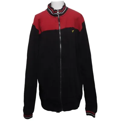 Bomberjack (Zwart, Rood, Wit) van Lyle & Scott Junior Katoen, Polyester