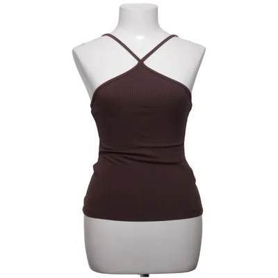 Tanktop (Bruin) van Gina Tricot Elastaan, Viscose