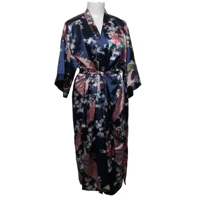 Dressing gown (Blue, Multicolored) from Oriental Village