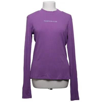 Long sleeve T-shirt (Purple) from Harper & Yve Elastane, Viscose