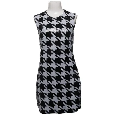 Robe de cocktail (Noir, Blanc) de Twisted Wunder Élasthane, Polyester