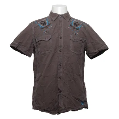 Chemise à manches courtes (Marron, Bleu) de Enemy Coton