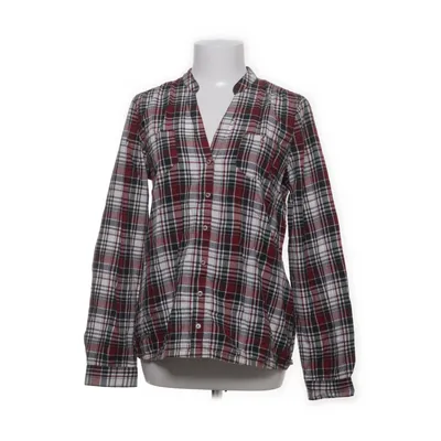 Flanellskjorta (Röd, Flerfärgad) från Clockhouse Bomull