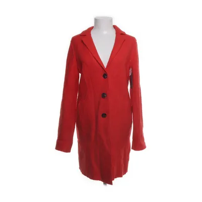Coat (Red) from Outerwear by C&A Viscose, Wool