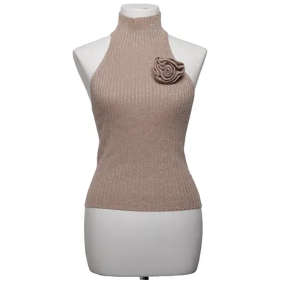 Top (Beige) fra United Colors of Benetton Angora, Cupro, Polyester, Uld