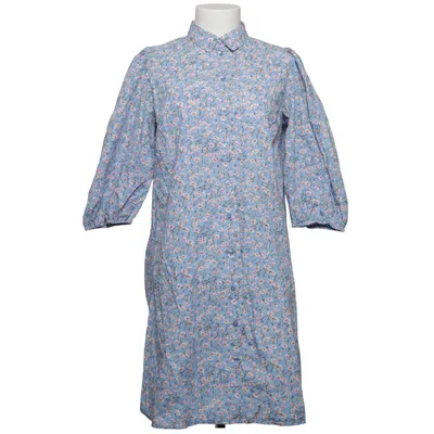 Shirt dress (Blue, Multicolored) from Pieces Cotton