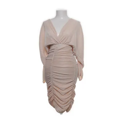 Jurk (Beige) van Luc.ce Elastaan, Polyester
