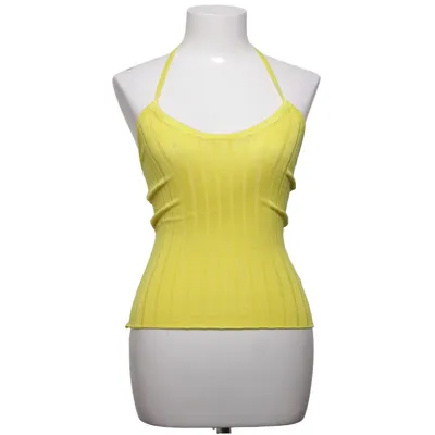 Haut dos-nu (Jaune) de Bik Bok Polyamide, Viscose