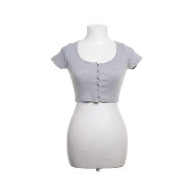 Crop top (Grå) fra Brandy Melville Bomuld