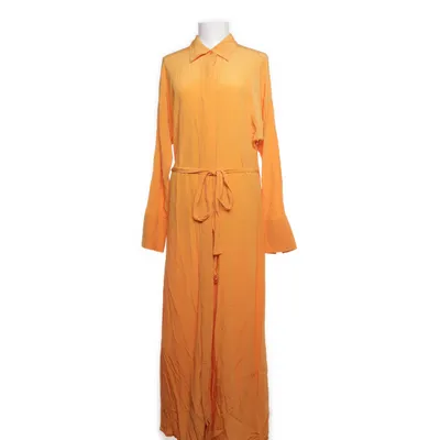 Shirt dress (Orange) from Massimo Dutti Acetate, Viscose