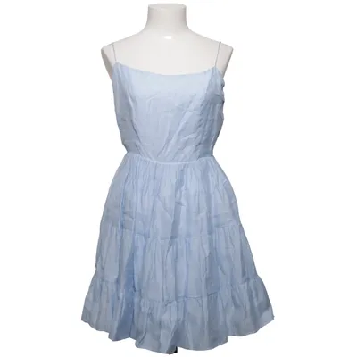 Kjole (Blå) fra Sandro Linned, Polyester, Viscose