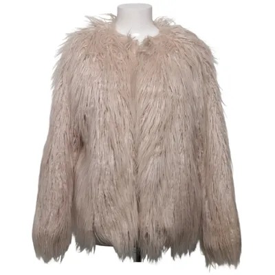 Winterjas (Beige) van Boohoo Acryl, Polyester