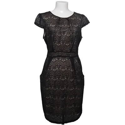 Cocktailjurk (Zwart, Beige) van Qed London Polyester