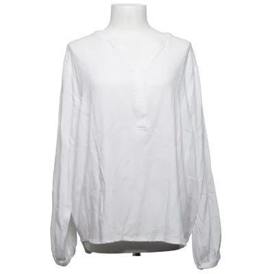 Blouse (White) from Fransa Viscose
