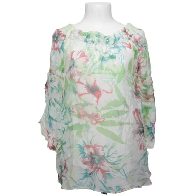 Blouse (Blanc, Vert, Rouge) de Zauberstern Soie, Viscose