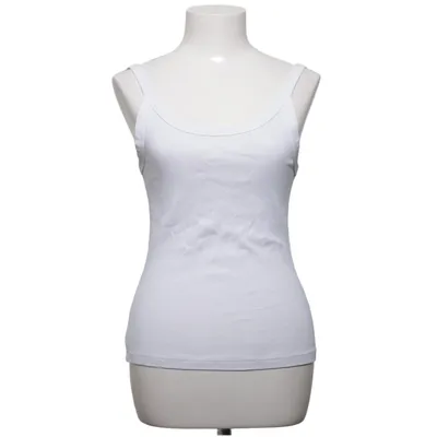 Tanktop (Wit) van H&M Basic Katoen, Elastaan