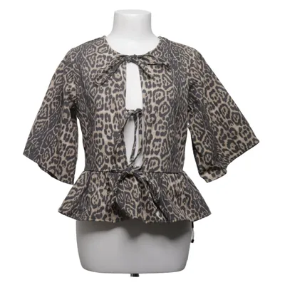 Peplum top (Beige, Black) from BYIC