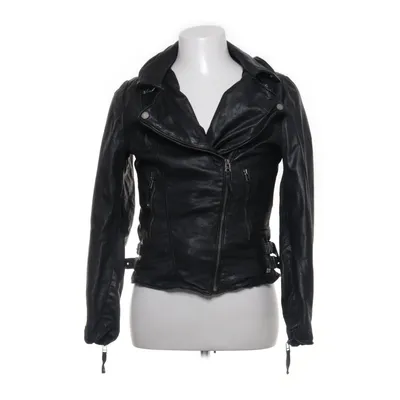 Bikerjack (Zwart) van Freaky Nation Katoen, Polyester