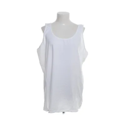 Tanktop  (Hvid) fra Zizzi Bomuld, Elastan