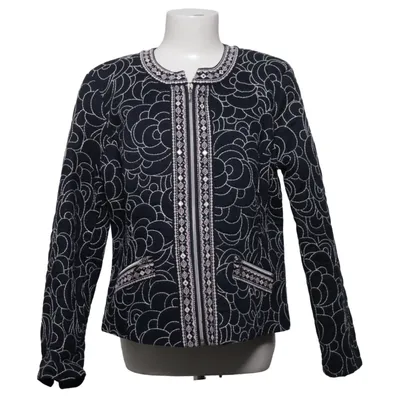 Jacka (Svart, Vit) från Canda Premium Bomull, Elastan, Polyester