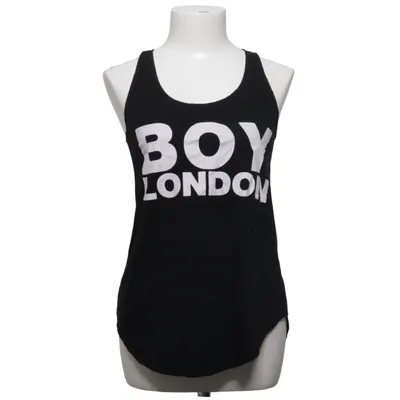 Tank Top (Black) from Boy London Cotton, Polyester